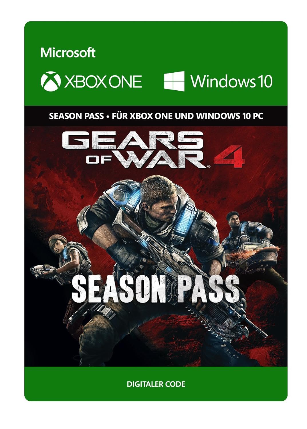 Gears of War 4 – Season Pass – Xbox One & Windows – Download Key – ESD – USK 18