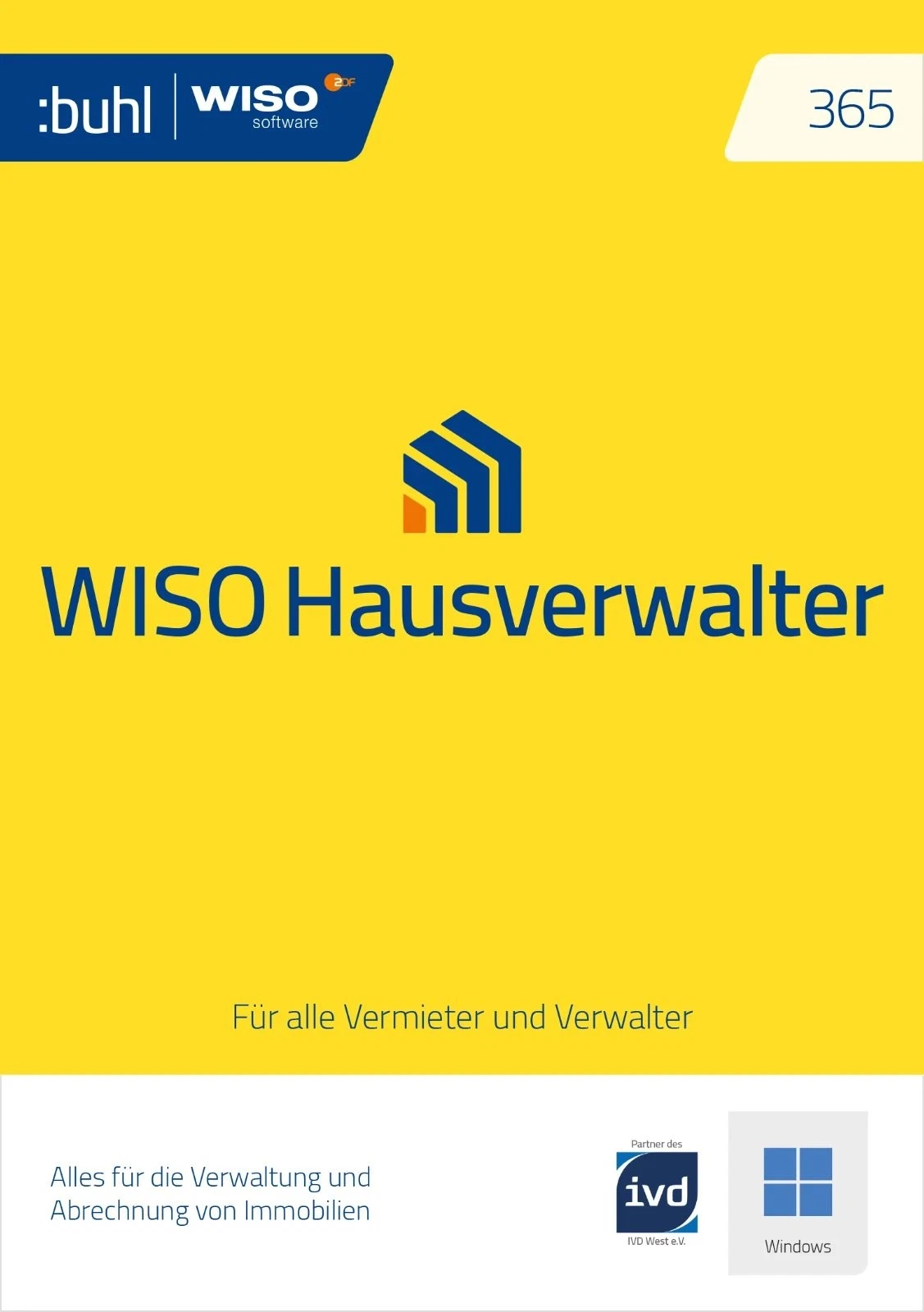 BUHL WISO Hausverwalter 365 Start 2026 | 10 Wohneinheiten | Windows | ESD