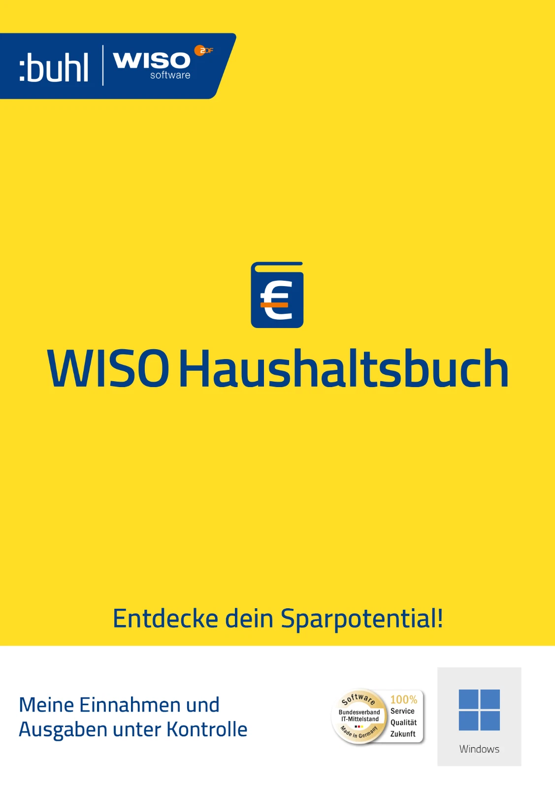 WISO Haushaltsbuch 2026 | Haushaltsbuch | Finanzen | ESD
