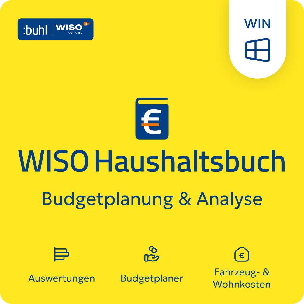 WISO Haushaltsbuch 2027 | Haushaltsbuch | Finanzen | ESD