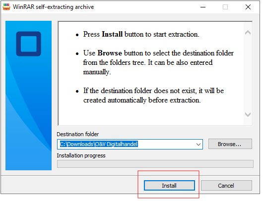 Office 2019 Professional Plus Installation starten